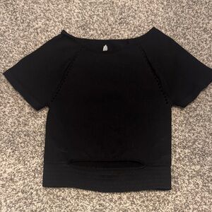 Black FP movement Crop Top